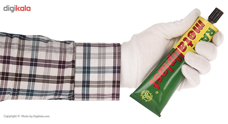 چسب رازی مدل Metallplast حجم 100 میلی لیتر