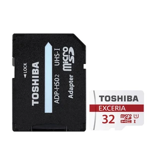 کارت حافظه microSDHC مدل EXCERIA M302-EA کلاس 10 استاندارد UHS-I U1 سرعت 90MBps همراه با آداپتور SD ظرفیت32 گیگابایت