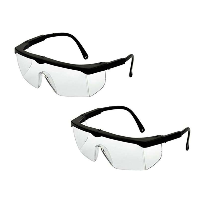 عینک ایمنی مدل کلاسیک Anti-fog EN207 شفاف مجموعه 2 عددی عینک ایمنی مدل کلاسیک Anti-fog EN207 شفاف مجموعه 2 عددی