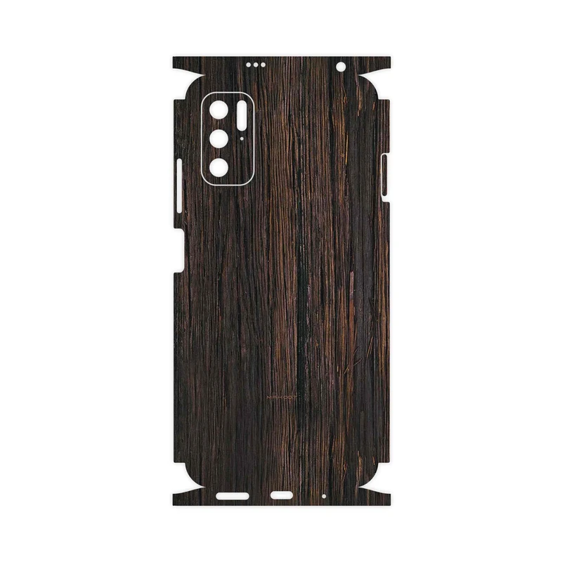 برچسب پوششی ماهوت مدل Burned_Wood-FullSkin مناسب برای گوشی موبایل شیائومی Redmi Note 11SE