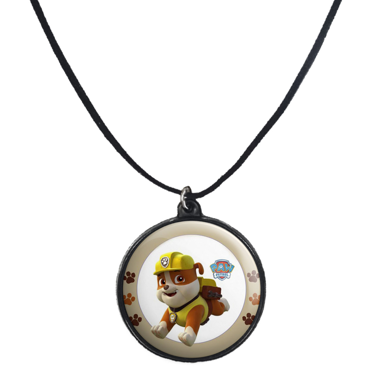 گردنبند پرمانه طرح سگ های نگهبان کد pmb.212 مدل دو طرفه