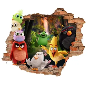 Zhivar Angry Birds 3D Wall Sticker