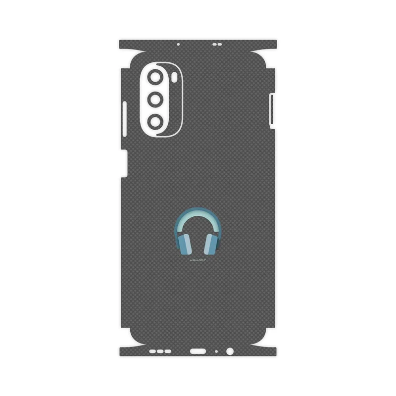 برچسب پوششی ماهوت مدل Minimal Headphone Icon-FullSkin مناسب برای گوشی موبایل موتورولا Moto G52