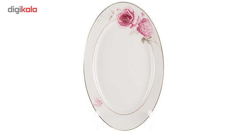 سرویس 102 پارچه چینی زرین ایران سری ایتالیا اف مدل Rose Flower درجه عالی سرویس 102 پارچه چینی زرین ایران سری ایتالیا اف مدل Rose Flower درجه عالی