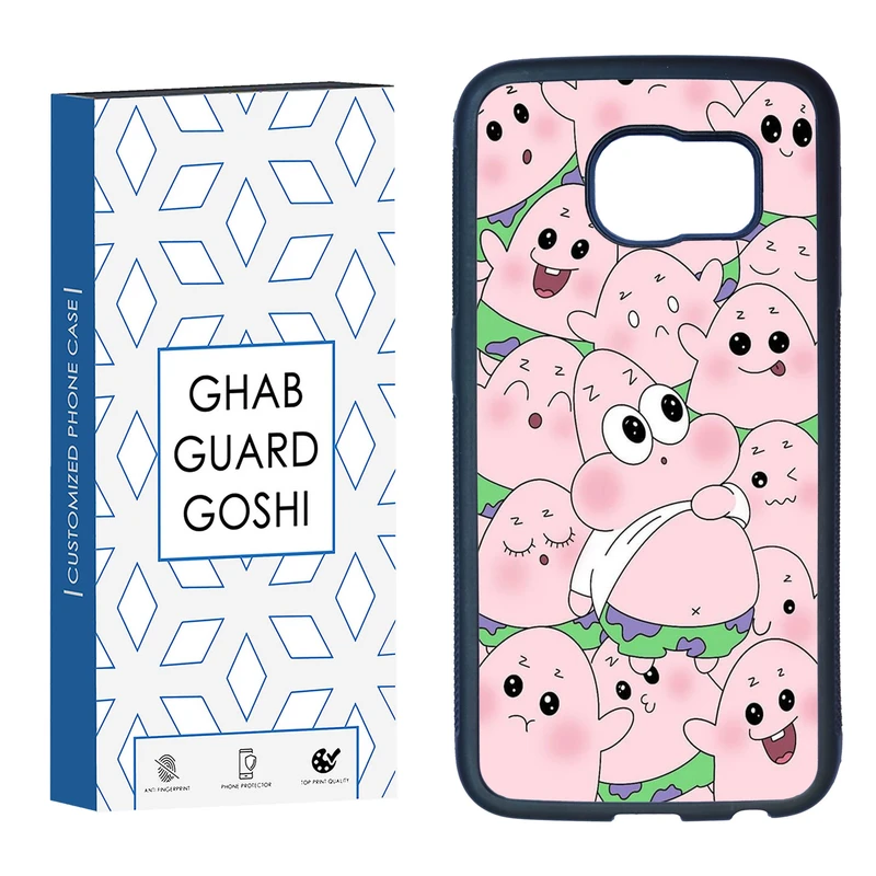 کاور قاب گارد گوشی طرح پاتریک کد TPU-101 مناسب برای گوشی موبایل سامسونگ Galaxy S7