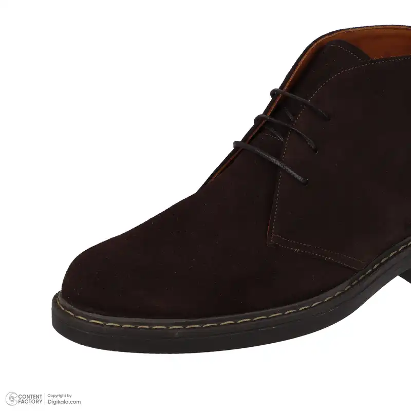 نیم بوت مردانه چرم مشهد مدل j6197-088