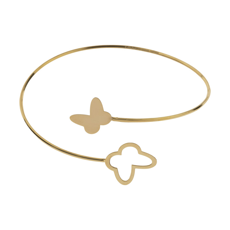 دستبند طلا 18 عیار زنانه کانیار گالری مدل B36