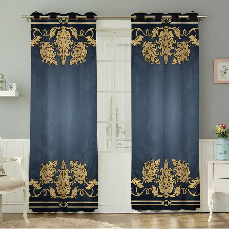 پرده نیروانا طرح مدرن مدل هازان کد 4043 سایز 140×280 سانتی متر