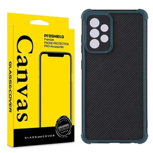 Canvas Carbon Bumper Cover for Samsung Galaxy A52s 