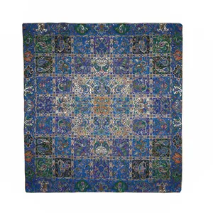 رومیزی ترمه مدل خشتی کد BD1-1