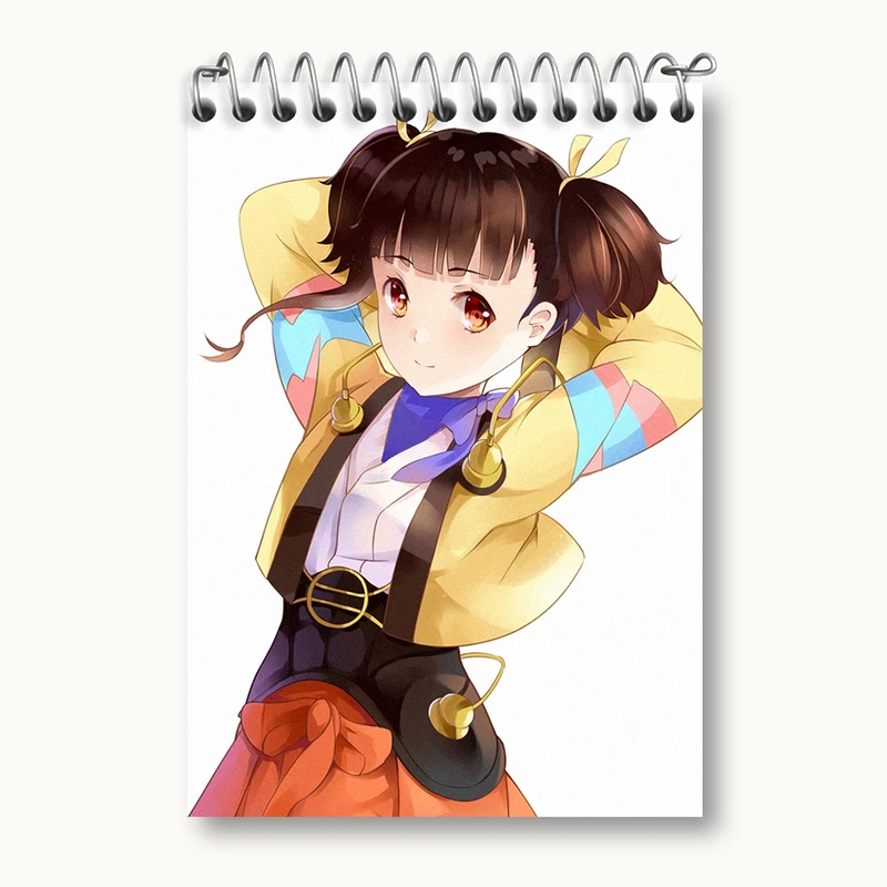 دفتر یادداشت 50 برگ خندالو مدل مومی انیمه کابانری (Kabaneri) کد 35984