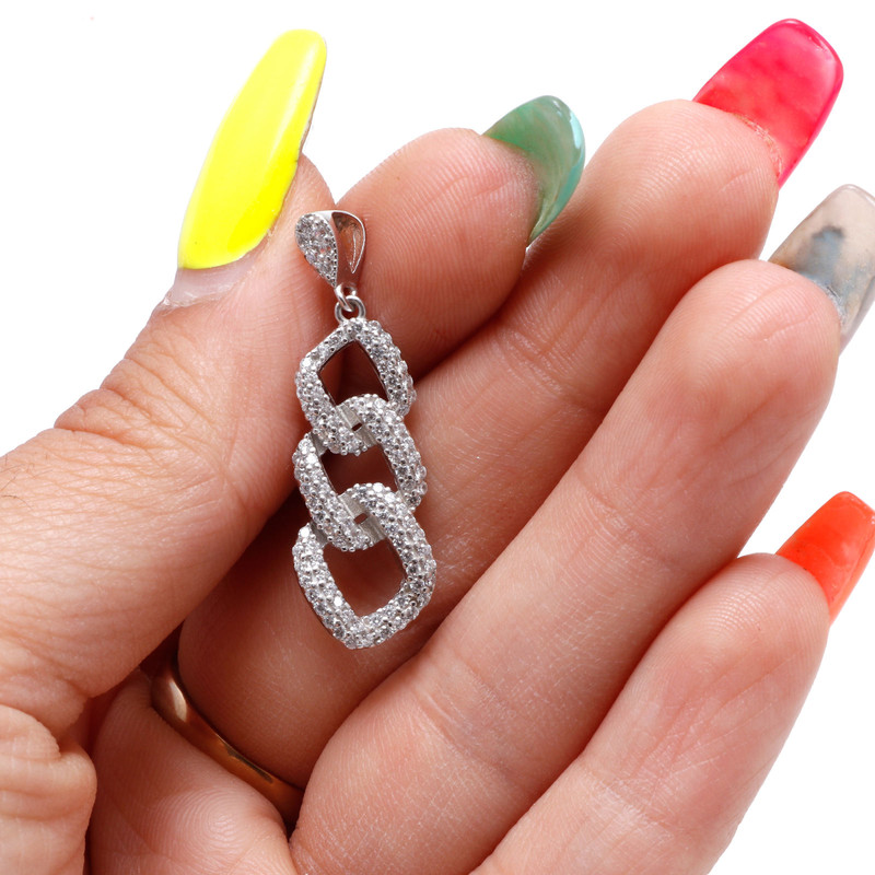 آویز گردنبند نقره زنانه مدل AMT_M025 آویز گردنبند نقره زنانه مدل AMT_M025