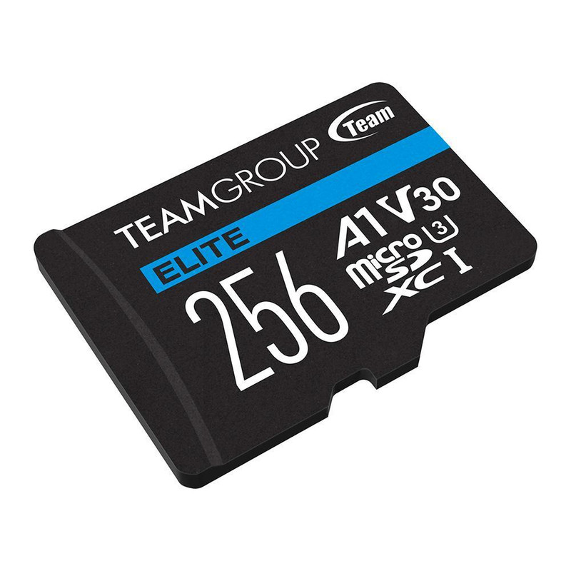 کارت حافظه microSDXC تیم گروپ مدل ELITE کلاس 10 استاندارد UHS-I U3 سرعت 100MBps ظرفیت 256 گیگابایت