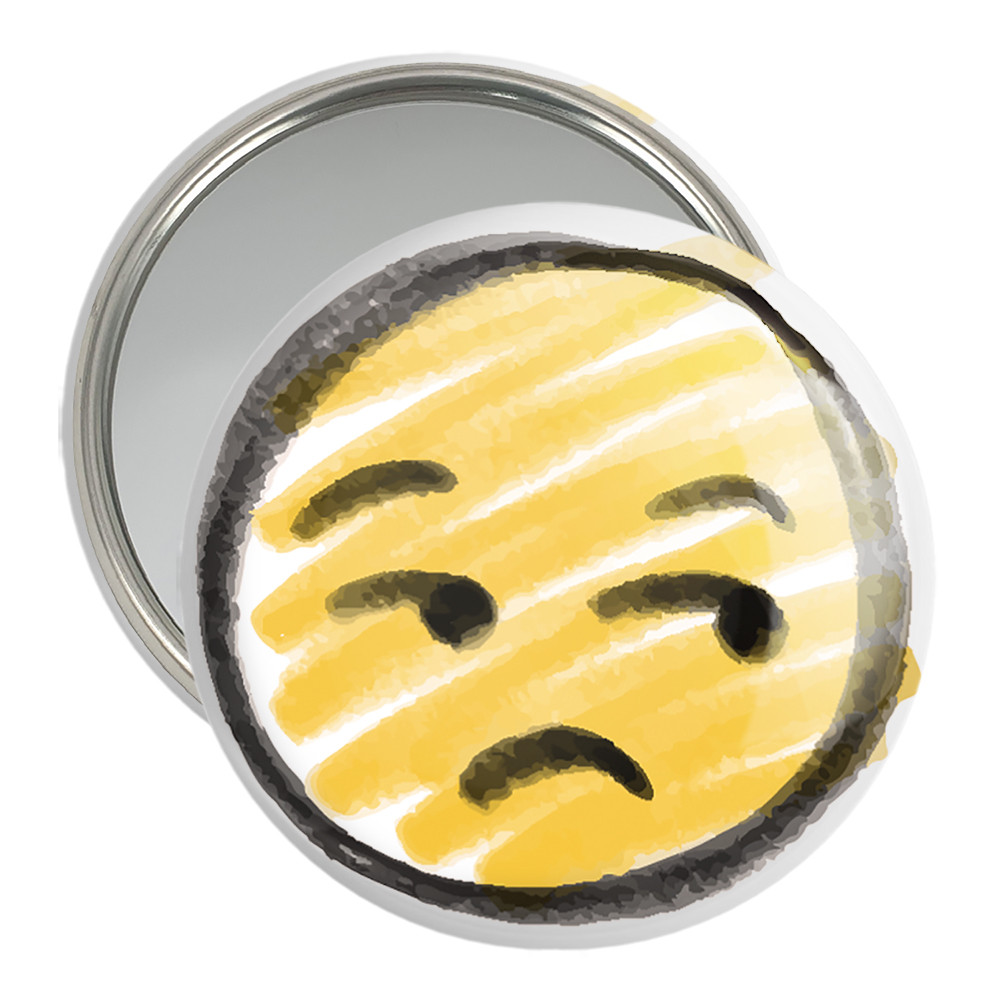 آینه جیبی خندالو مدل ایموجی Emoji  کد 3046