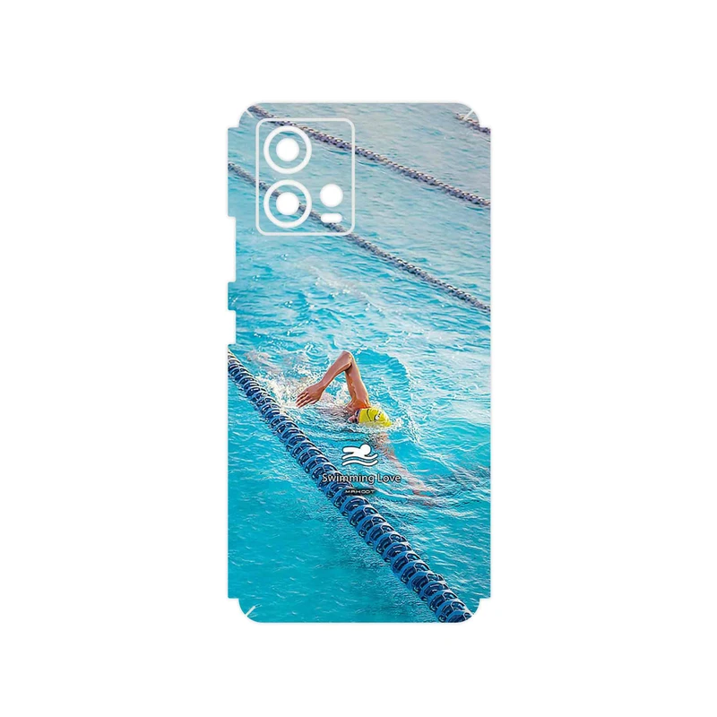 برچسب پوششی ماهوت مدل Swimming مناسب برای گوشی موبایل موتورولا Edge 30 Fusion
