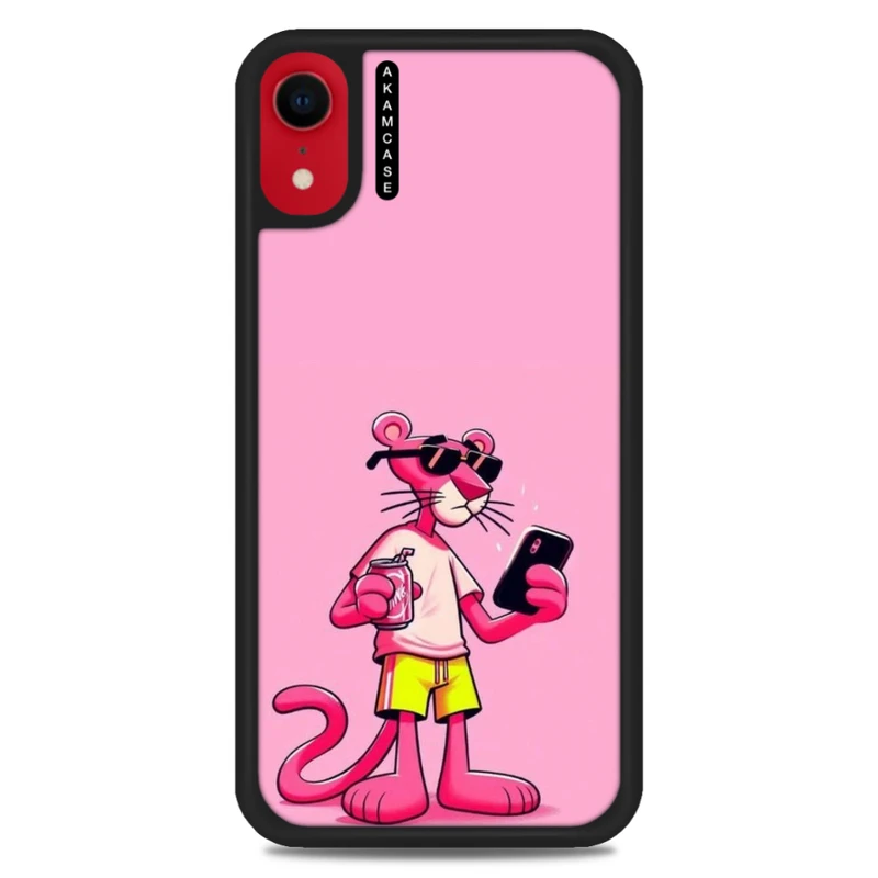 کاور آکام مدل AMC-WAXR-PINK PANTHER8 مناسب برای گوشی موبایل اپل iPhone XR