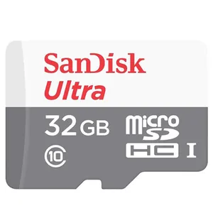  کارت حافظه‌ microSDHC سن دیسک مدل A1 کلاس 10 استاندارد UHS-I سرعت 80MBps ظرفیت 32 گیگابایت