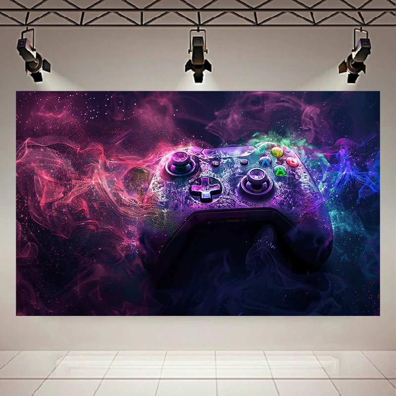 پوستر طرح گیم مدل دسته بازی کد PD131014