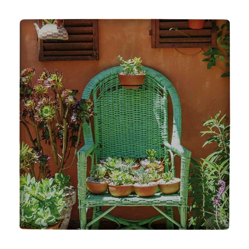 زیر لیوانی طرح صندلی و کاکتوس ها کد    3401457_837