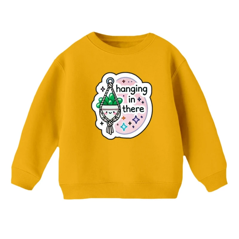 سویشرت بچگانه مدل گلدان 