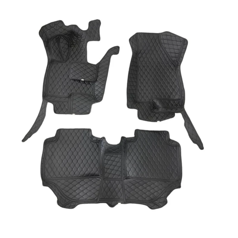 کفپوش پنج بعدی خودرو مدل گلدوزی با کد L مناسب برای لوکانو