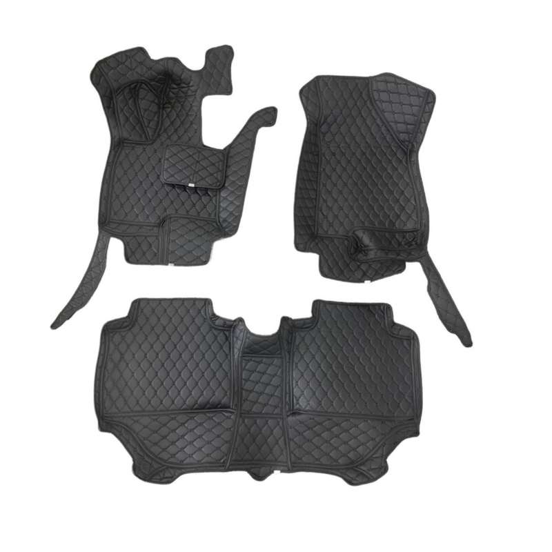 کفپوش پنج بعدی خودرو مدل گلدوزی با کد L مناسب برای لوکانو