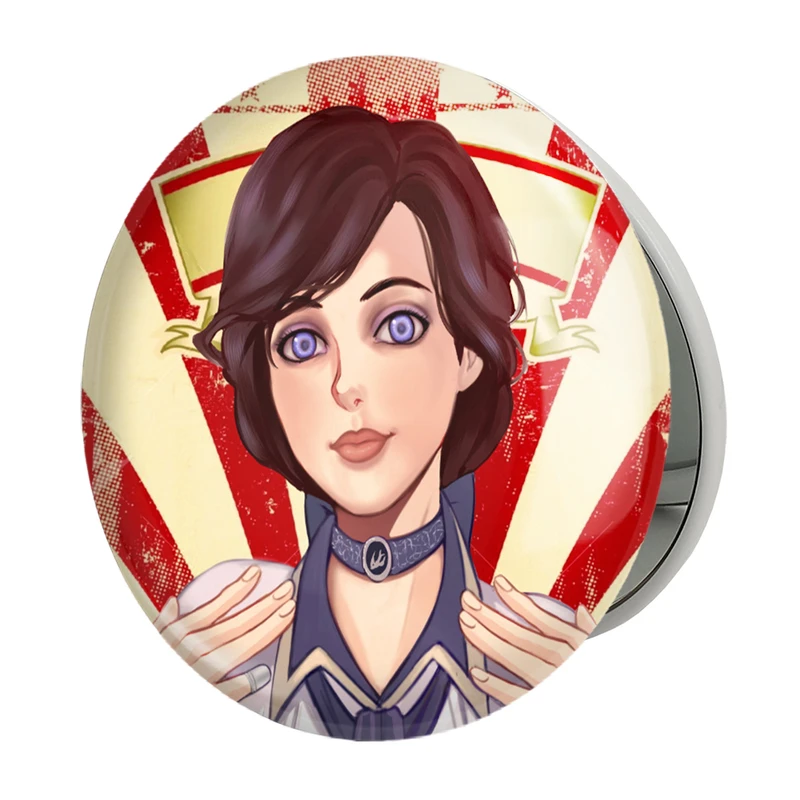 آینه جیبی خندالو طرح بازی بایوشاک (Bioshock) مدل تاشو کد 31359