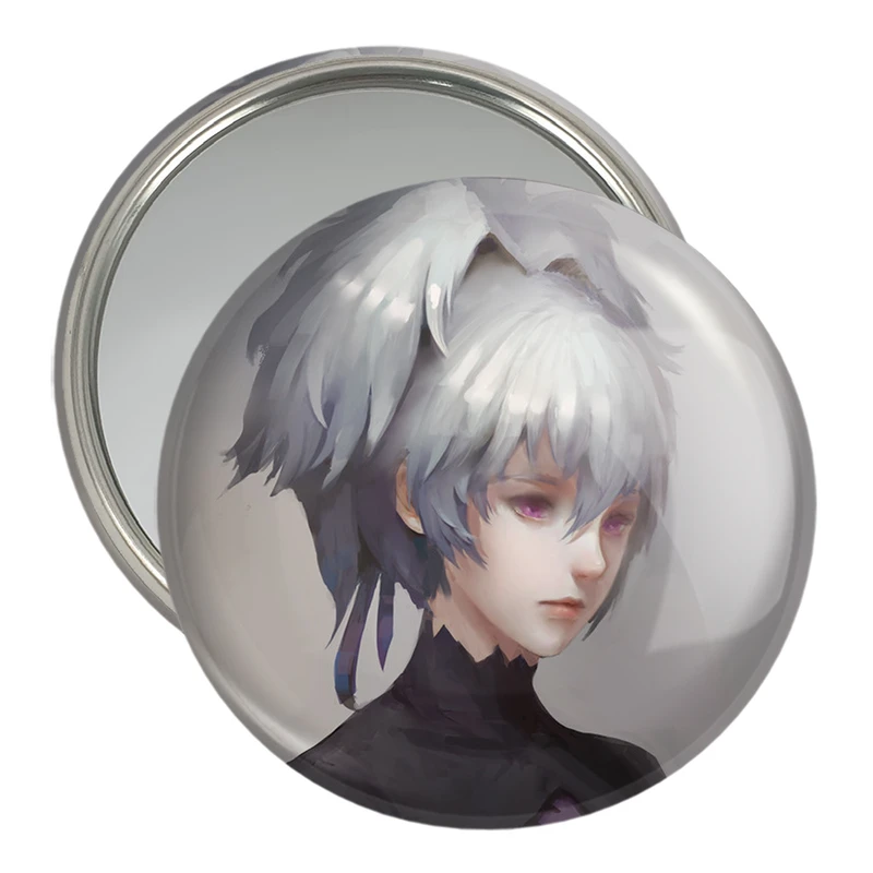 آینه جیبی خندالو مدل  یین انیمه تاریکتر از سیاهی  کد 23454