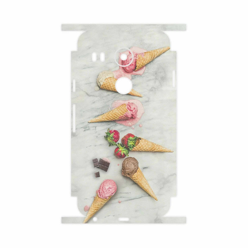 برچسب پوششی ماهوت مدل Funnel ice cream-FullSkin مناسب برای گوشی موبایل گوگل Nexus 5X