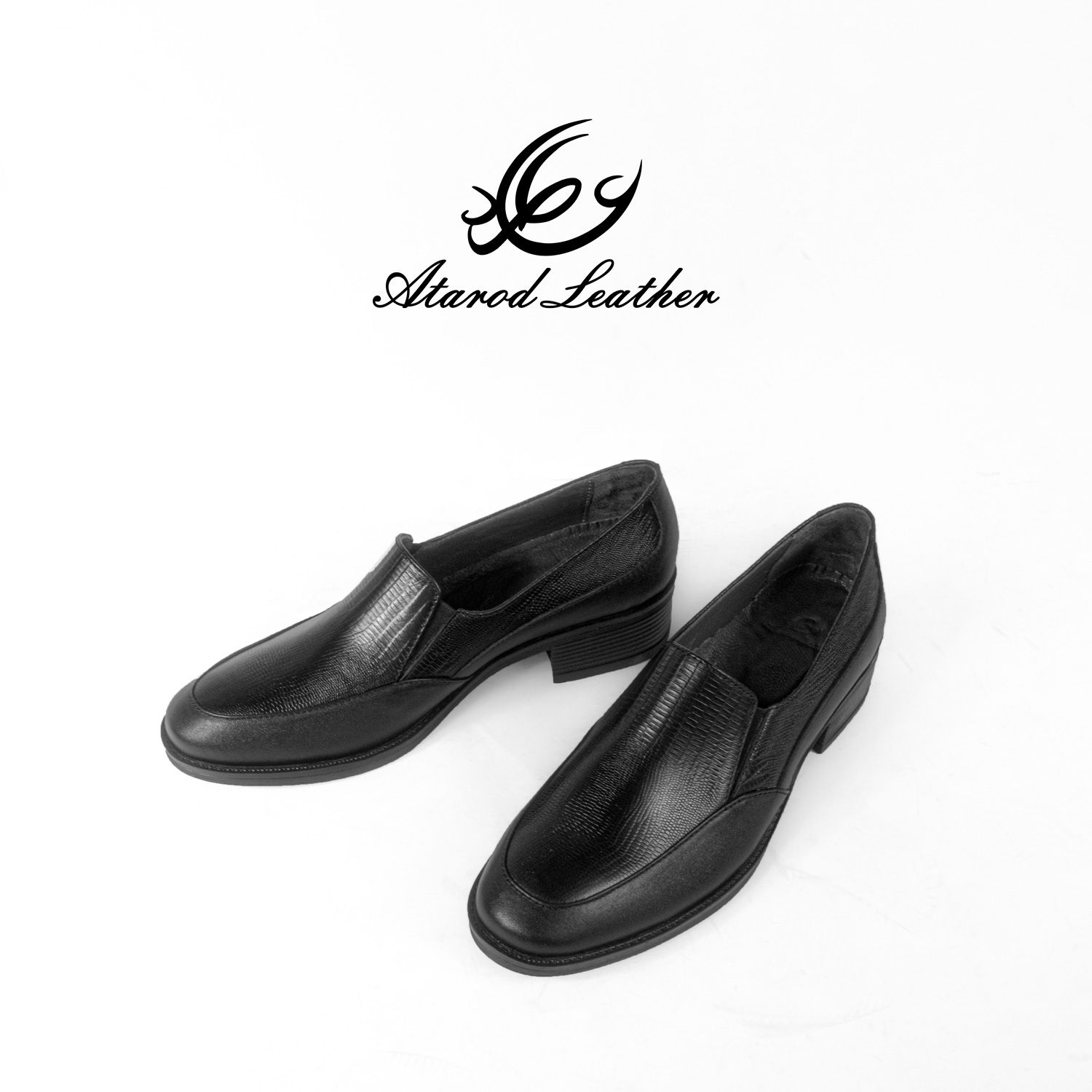 کفش زنانه چرم عطارد مدل چرم طبیعی کد SH198 -  - 10