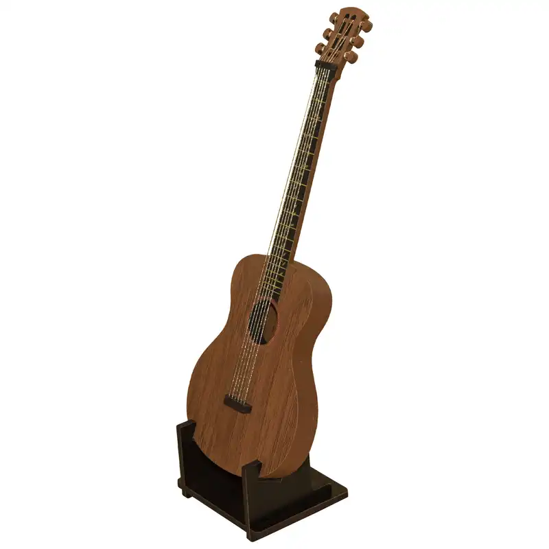 ماکت دکوری کادووین طرح گیتار مدل BG02