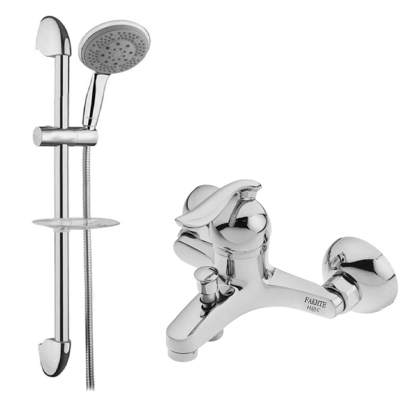 شیر حمام فاخته مدل قهرمان سازه به همراه علم دوش