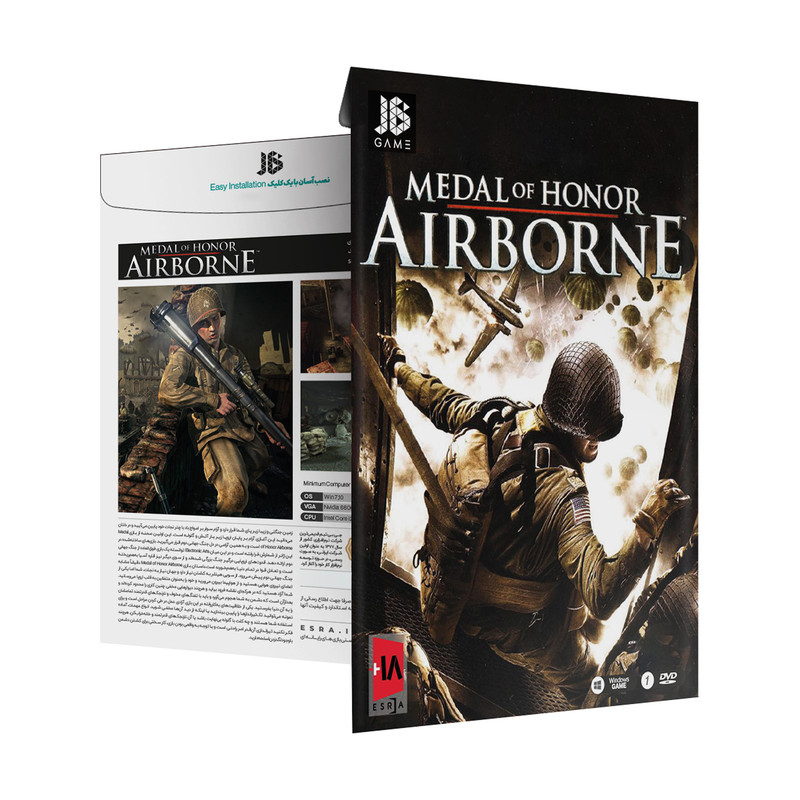 بازی Medal Of Honor Airborne مخصوص PC نشر جی بی تیم بازی Medal Of Honor Airborne مخصوص PC نشر جی بی تیم