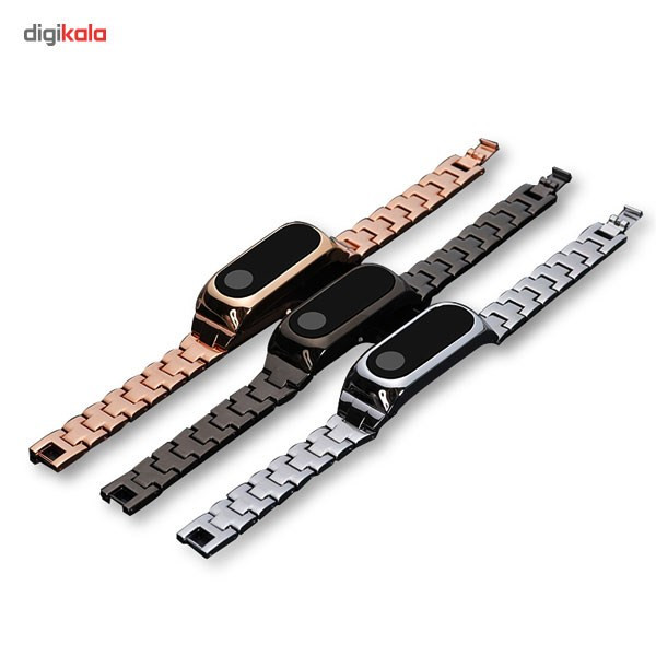 بند مچ بند هوشمند شیائومی مدل Mi Band 2 Metal 3