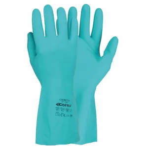 دستکش ایمنی ضد اسید کفرا مدل CHEMITEK
