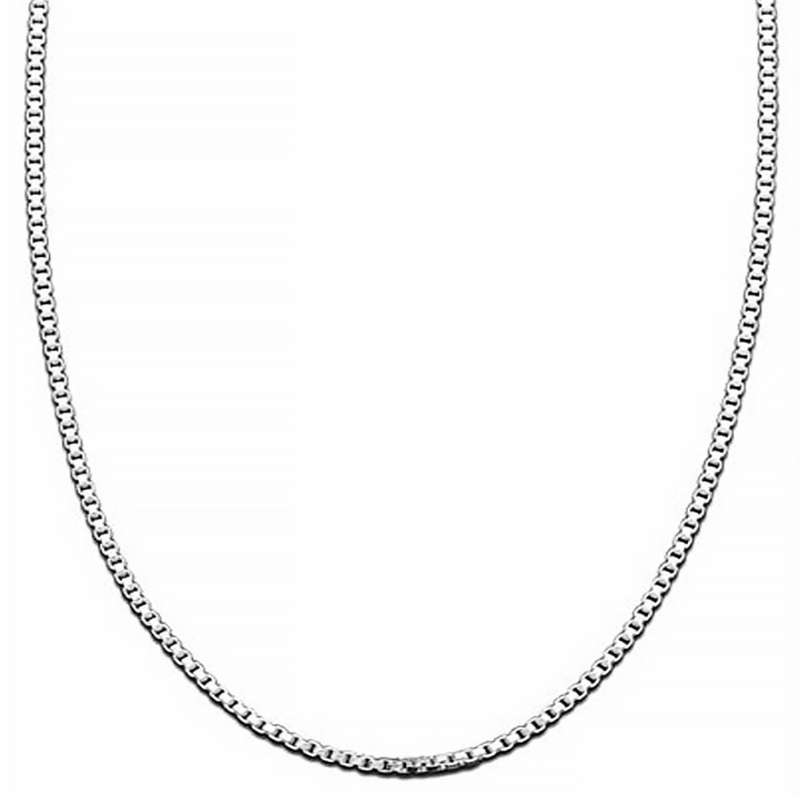 زنجیر نقره زنانه مدل ونیزی کد p0033