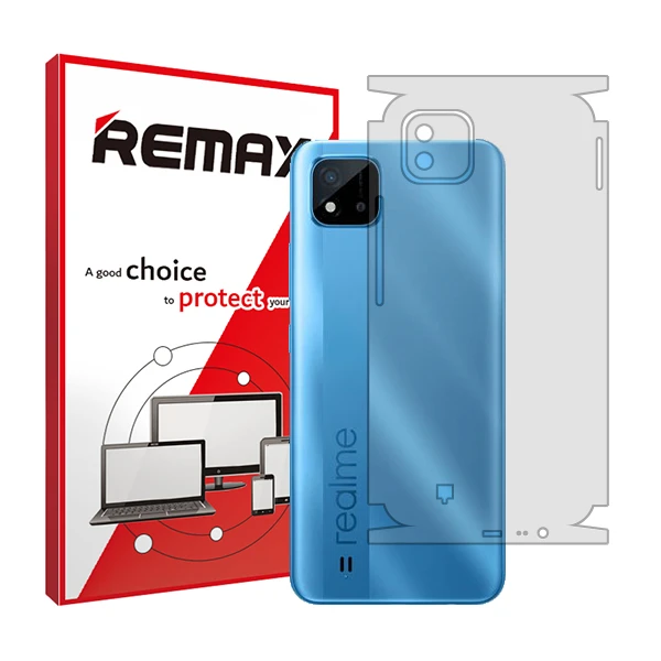 محافظ پشت گوشی شفاف ریمکس مدل HyGEL مناسب برای گوشی موبایل ریلمی C11 (2021) 