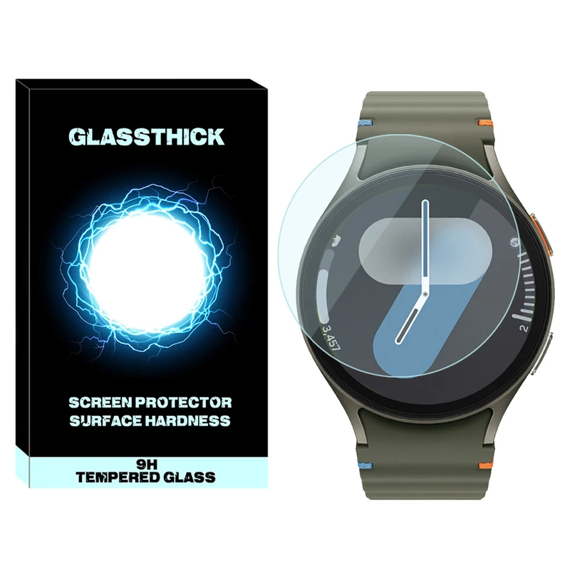محافظ صفحه نمایش شیشه‌ای گلستیک مدل Glass-GL مناسب برای ساعت هوشمند سامسونگ Galaxy Watch 7 40mm