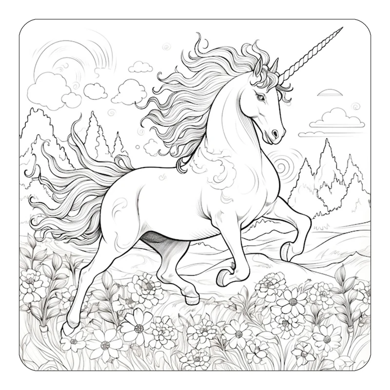 مگنت کاکتی طرح اسب تک شاخ و یونیکورن مدل mp30400