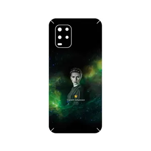 MAHOOT Scarlett Johansson Cover Sticker for Xiaomi Mi 10 Lite 5G