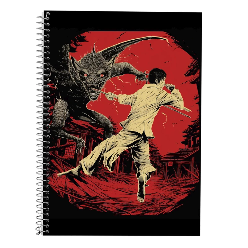 دفتر لغت 50 برگ مدوپد طرح تایتان Titan کد DF11808