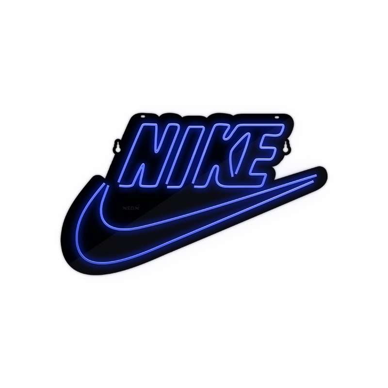 چراغ دیواری نئون دیزاین طرح Text-BL_BL 