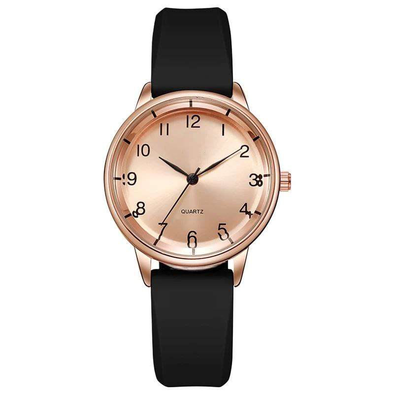 ساعت مچی عقربه‌ای کوارتز دخترانه مدل کلاسیک بند پیو کد 103