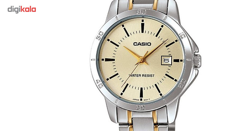 ساعت مچی عقربه‌ای زنانه کاسیو مدل LTP-V004SG-9AUDF