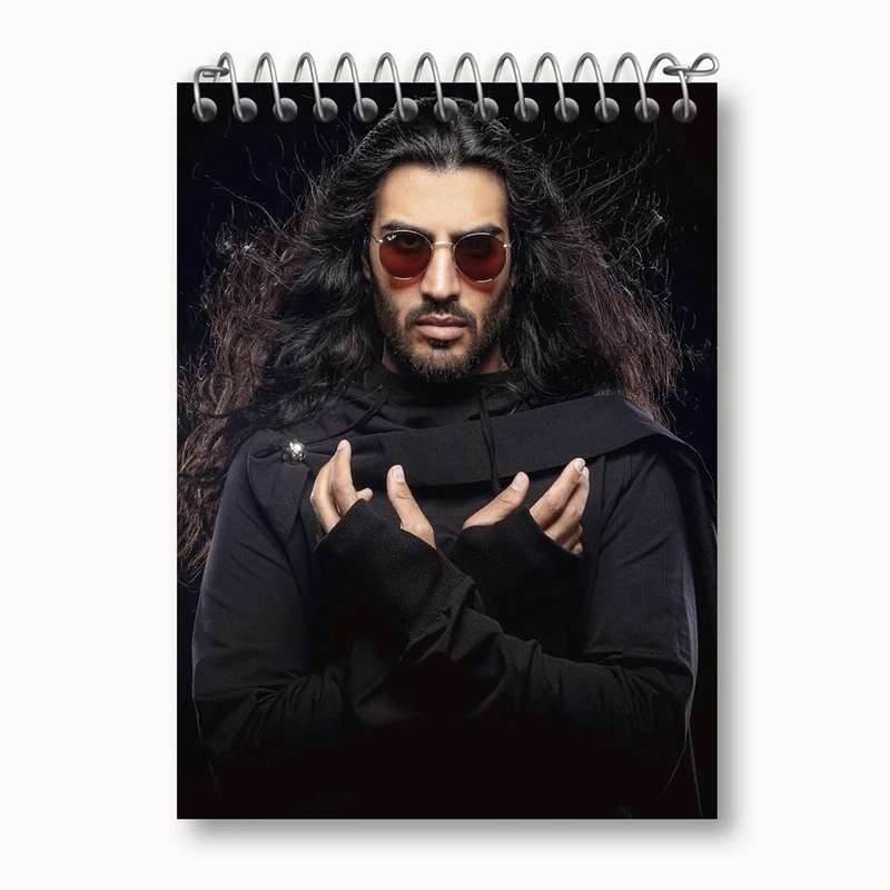 دفتر یادداشت 50 برگ خندالو مدل رهام هادیان ماکان بند کد 27271