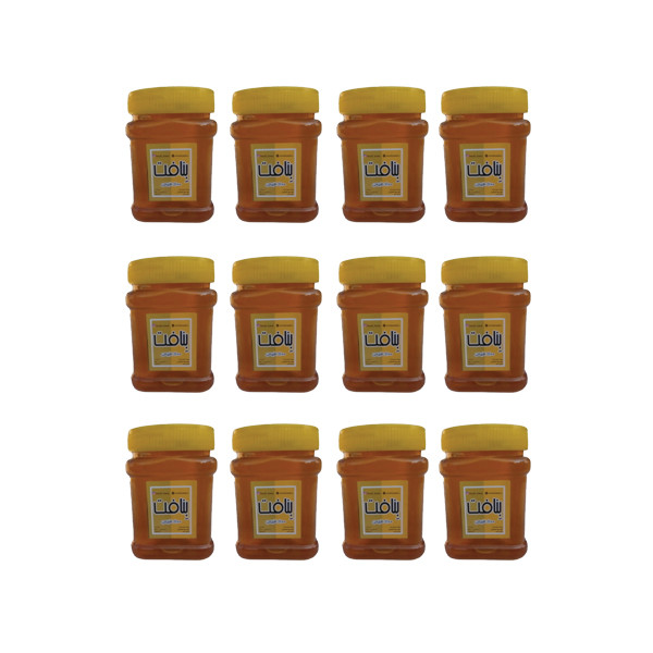 عسل بهارنارنج بنافت -500 گرم بسته 12 عددی
