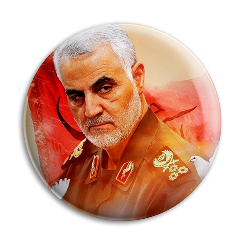 مگنت پرمانه طرح حاج قاسم سلیمانی کد pmag.26930