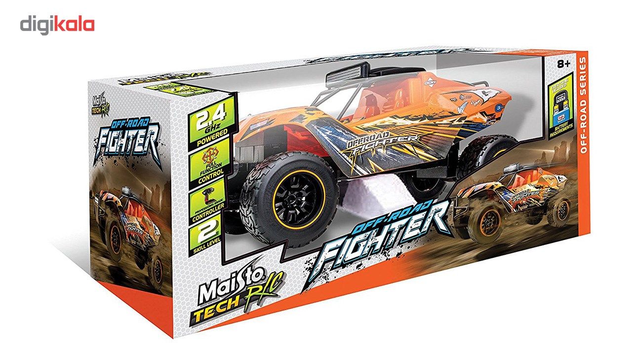 ماشین بازی کنترلی مایستو مدل Off-Road Fighter 81324 main 1 4