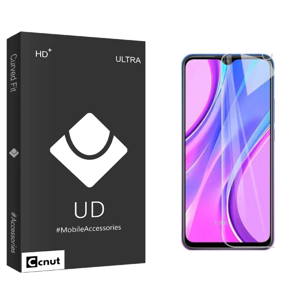 محافظ صفحه نمایش شیشه ای کوکونات مدل UDB Ultra مناسب برای گوشی موبایل شیائومی Redmi 9