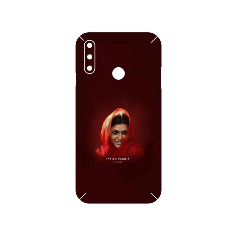 برچسب پوششی ماهوت مدل Portrait of an Indian Woman مناسب برای گوشی موبایل ال جی W10